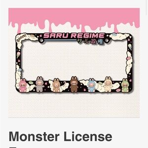 Labubu License Plate Frame